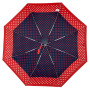 Оптом жіноча механічна міні-парасоля в горошок від "real star umbrella", різні кольори, 5012