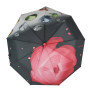 Жіноча парасоля напівавтомат Calm Rain, модель 
