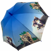 Дитяча парасоля для дівчаток і хлопчиків, тростина з яскравими малюнками від фірми TheBest, fl0145-5