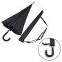 Чорна парасоля-тростина з діаметром купола 115 см на 24 карбонових спиці від Frei-Regen, 01507-1