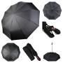 Оптом Чоловіча парасоля-автомат від Bellissimо на 10 спиць, чорний 601